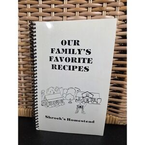 Shrock's Homestead Cookbook Sugarcreek, Ohio 1993 Amish Country